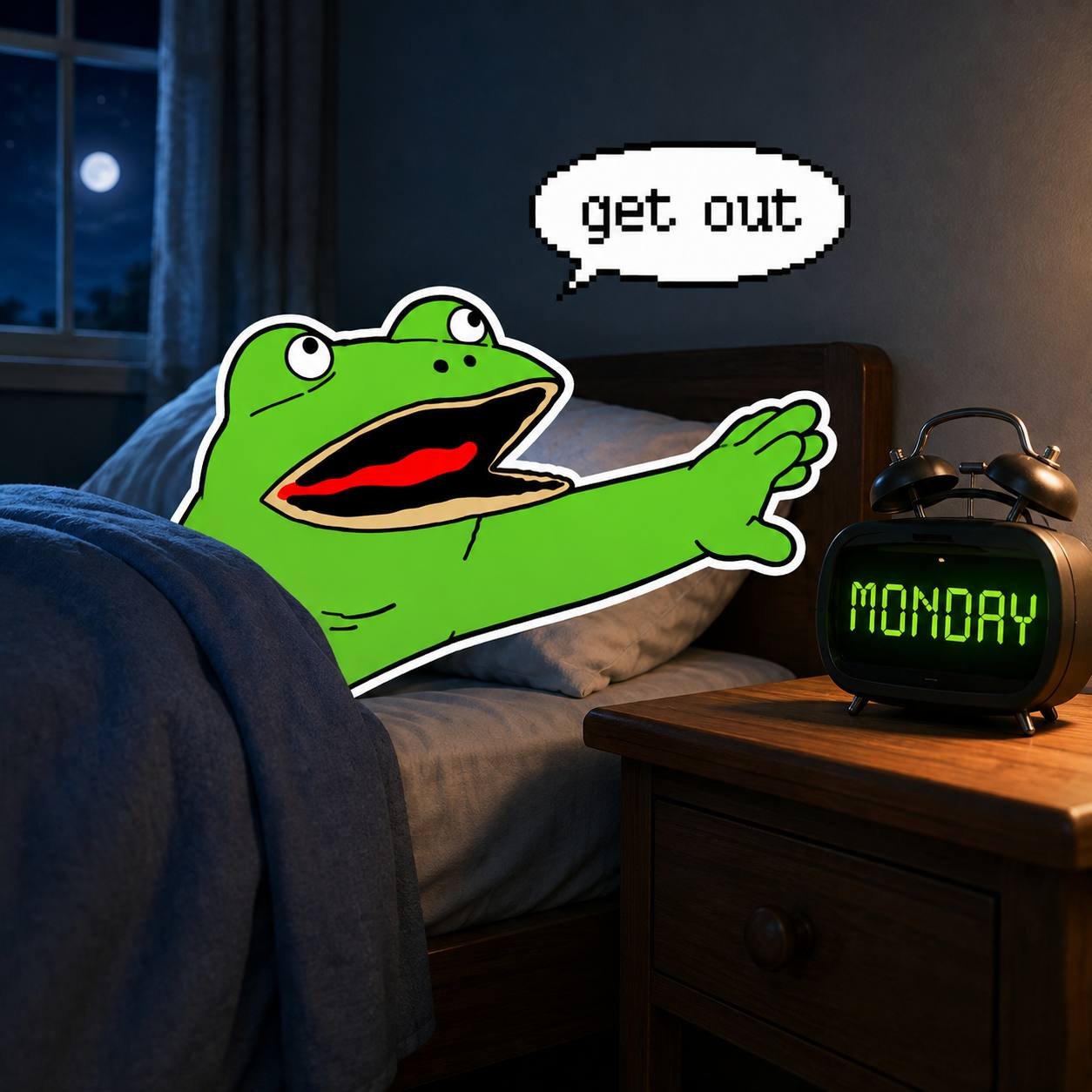 get out monday